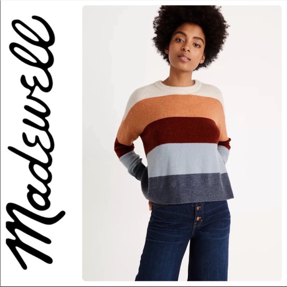 Madewell XS striped sweater